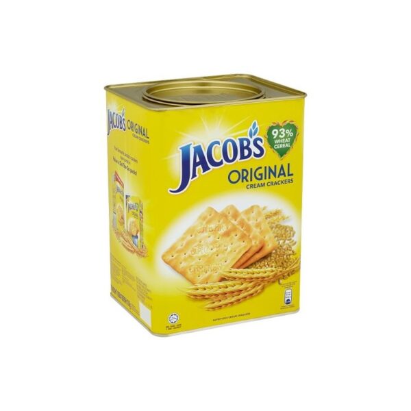 Jacobs original cream crackers 700g tin